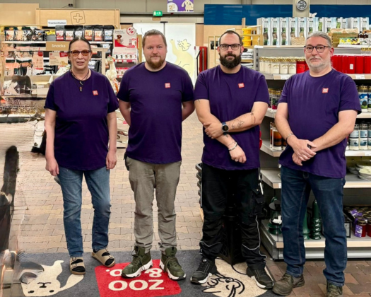 Ein Teil des ZOO & Co. Kreimers`Team in Neuenkirchen